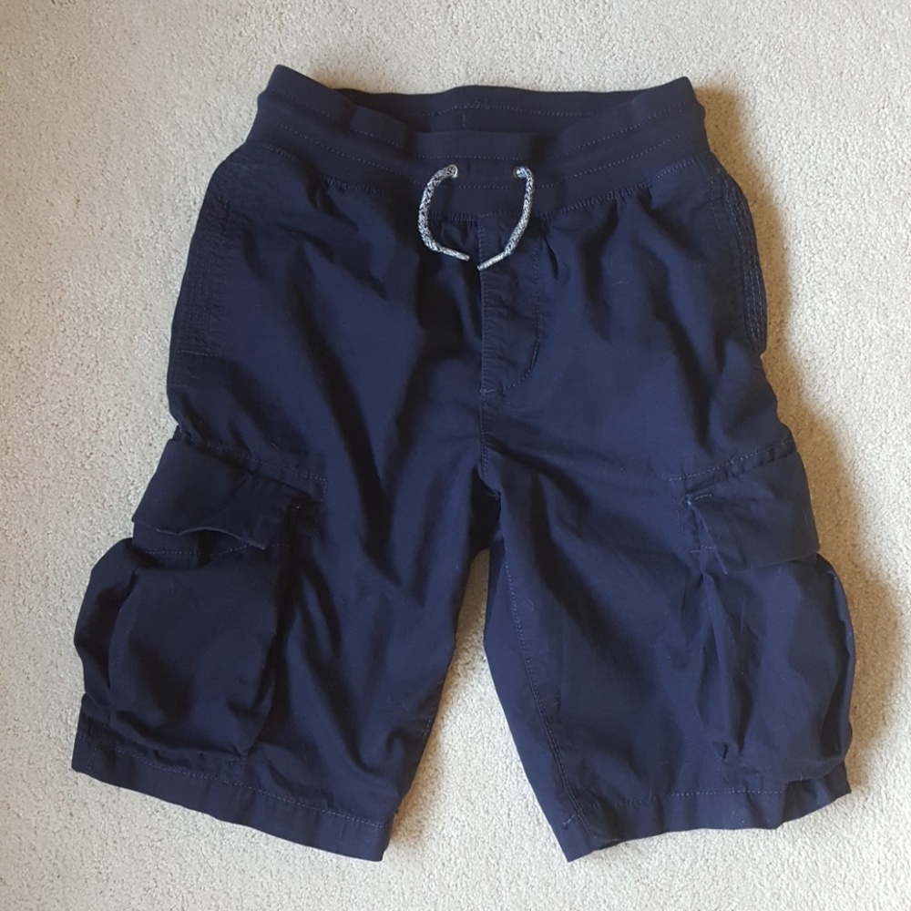 Gap Pull On Marine Blue Cargo Shorts